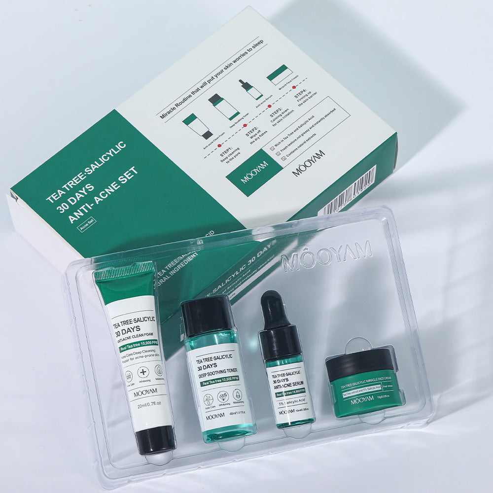 Tea Tree Acne Removing Skin Care Set