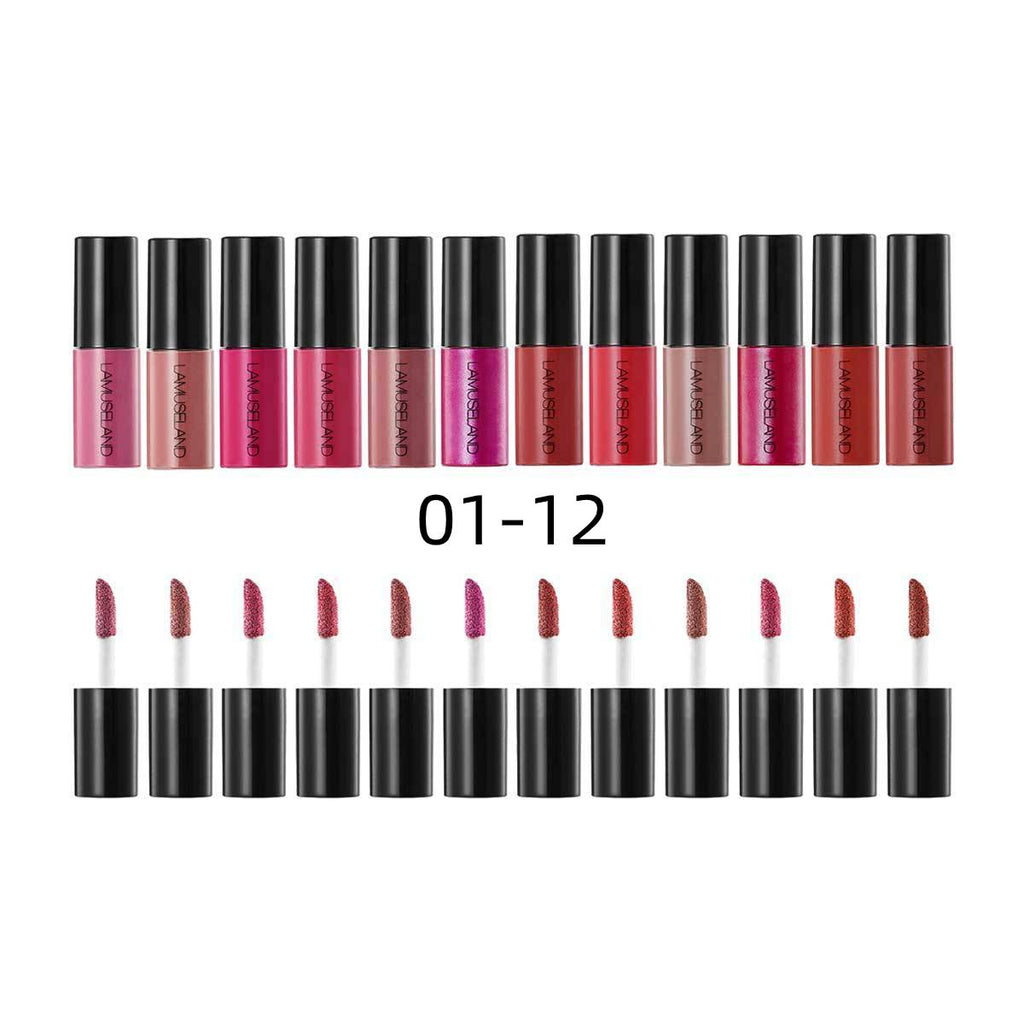 12 Color Waterproof  Lipstick