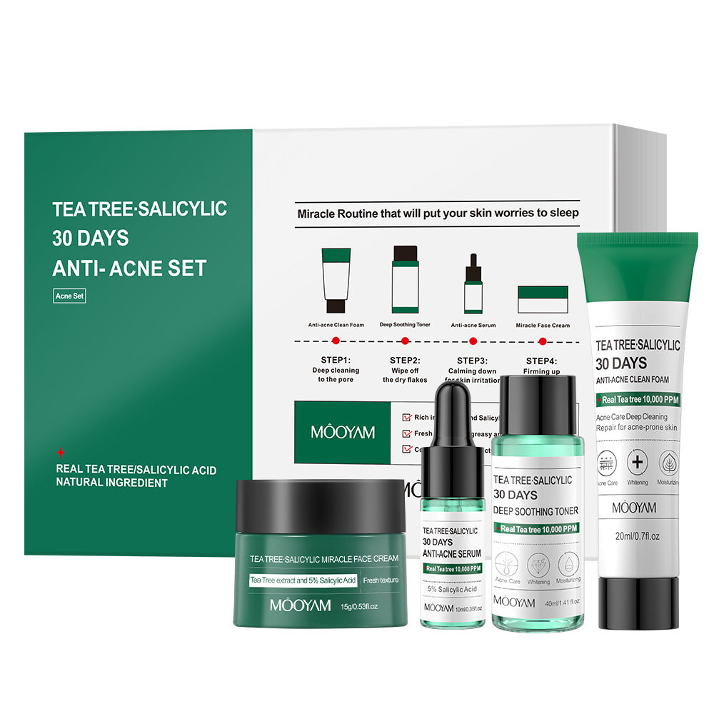 Tea Tree Acne Removing Skin Care Set