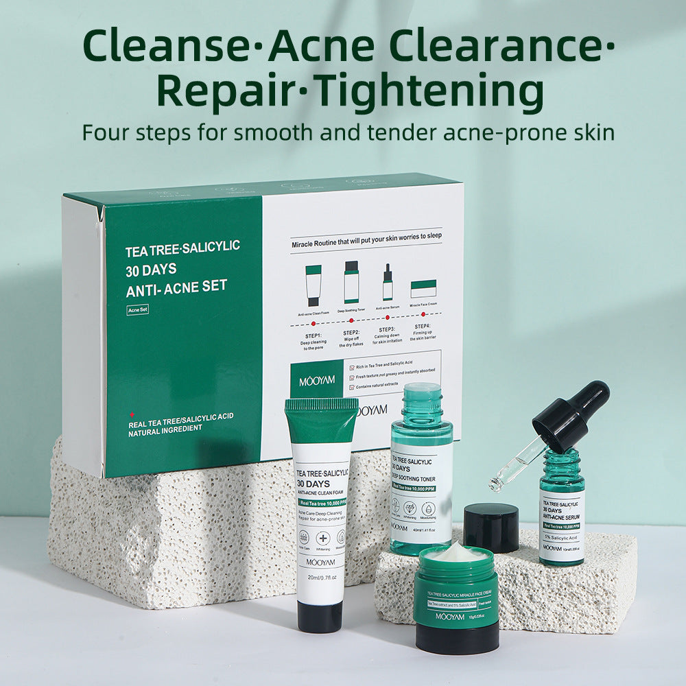 Tea Tree Acne Removing Skin Care Set